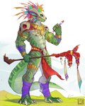 Rating: s
ID: 5430714
Date: 2025-03-13 11:36:19 -0400
Status: active
Score: 83
absurd_res anthro bone bottomwear claws clothing digitigrade gold_(metal) gold_jewelry greninjazz hi_res holding_object jewelry lihzahrd loincloth male markings mask muscular muscular_male nipple_piercing nipples piercing potion scale_markings scales scalie skull skull_mask solo standing tail terraria witch_doctor_(terraria) post #5430714