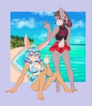 Rating: s
ID: 3403485
Date: 2022-06-21 11:49:21 -0400
Status: active
Score: 11
3dxe1 69_(number) anthro beach blue_hair brown_hair butt duo female female/female gesture hair hand_gesture hi_res lagomorph leporid mammal mochibun_(mugelbbub16) moeflavor_cheerleader_uniform rabbit seaside short_hair sitting standing sweet_tea_(mugelbbub16) v_sign waving post #3403485