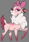 Rating: s
ID: 4235461
Date: 2023-08-15 21:16:45 -0400
Status: active
Score: 9
2023 alpha_channel antlers deer digital_drawing_(artwork) digital_media_(artwork) eyelashes eyeshadow female feral fur grey_background hooves horn looking_back low_res makeup mammal multicolored_body multicolored_fur new_world_deer no_pupils pink_antlers pink_body pink_eyeshadow pink_fur portrait quadruped red_eyes reindeer scut_tail short_tail simple_background skyie-fyire solo tail them's_fightin'_herds transparent_background vixen_(tfh) white_body white_fur post #4235461