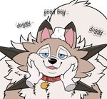 Rating: s
ID: 5648666
Date: 2025-06-17 12:23:30 -0400
Status: active
Score: 14
anthro black_nose blue_eyes chubby_cheeks collar disembodied_hand fangs feral fluffy fluffy_tail generation_7_pokemon ghost_hand good_boy headpat lidded_eyes lycanroc maddybakery male murdock's_lycanroc neck_tuft nintendo open_mouth overweight overweight_feral overweight_male pink_tongue pokemon pokemon_(species) red_collar solo tail teeth tongue tuft post #5648666