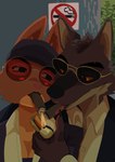 Rating: s
ID: 5649411
Date: 2025-06-17 18:05:04 -0400
Status: pending
Score: 1
absurd_res canid canine canis casual_clothing cigar cigar_in_mouth cigar_smoke clothing diane_foxington dreamworks eyewear fox hat headgear headwear hi_res lighter mammal mr._wolf_(the_bad_guys) no_smoking object_in_mouth sign smoke suit sunglasses the_bad_guys toonarscontent wearing_sunglasses wolf post #5649411