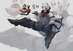 Rating: s
ID: 5273607
Date: 2024-12-29 09:09:42 -0500
Status: active
Score: 26
2024 anthro bangboo belt bottomwear canid canine canis clothing cybernetic_leg cybernetic_limb duo eous_(zenless_zone_zero) fur hair hi_res male mammal mihoyo muscular muscular_anthro muscular_male pants smash_64_pikachu_neutral_aerial tail text topwear translated vest von_lycaon white_body white_fur wolf yurari_yr zenless_zone_zero post #5273607