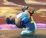 Rating: s
ID: 2552594
Date: 2020-12-31 16:47:05 -0500
Status: active
Score: 17
6:5 animate_inanimate anthro_to_inanimate balancing_on_tail beach chameleon different_sound_effects dustyerror fwomp generation_8_pokemon glistening glistening_body growth hi_res human inanimate_transformation inflation inteleon latex lizard male mammal nintendo onomatopoeia outside overweight overweight_male plastic pokemon pokemon_(species) pool_toy reptile scalie seaside size_transformation solo sound_effects squeaking surprise tail tail_growth text toy transformation weight_gain wrinkles post #2552594