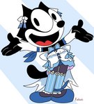 Rating: s
ID: 4407416
Date: 2023-11-11 02:12:08 -0500
Status: active
Score: 22
2016 4_fingers anthro armwear artist_name black_body black_fur black_nose blue_background blue_clothing blue_footwear blue_topwear bow_(feature) bow_accessory bow_ribbon character_name_pun clothed clothing cosplay crossdressing detached_sleeves digital_drawing_(artwork) digital_media_(artwork) domestic_cat dress english_description felid feline felis felix_the_cat felix_the_cat_(series) ferris_argyle fingers footwear fur geometric_background kelsuis legwear looking_at_viewer male mammal on_model open_mouth open_smile pattern_clothing pattern_legwear re:zero ribbons same_name signature simple_background smile solo stockings striped_clothing striped_legwear stripes tail text tongue toony topwear white_background white_body white_clothing white_fur white_topwear post #4407416