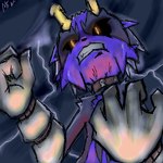 Rating: s
ID: 3397976
Date: 2022-06-18 07:20:03 -0400
Status: active
Score: 3
1:1 2006 angry anthro black_body black_fur black_sclera blue_body blue_fur clenched_teeth clothing collar demon digital_media_(artwork) dramatic_lighting electricity fur gloves handwear horn lightning low_res male multicolored_body multicolored_fur nem_(thefuckingdevil) oekaki orange_eyes solo teeth thefuckingdevil post #3397976