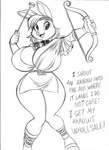 Rating: s
ID: 4145177
Date: 2023-07-01 22:23:17 -0400
Status: active
Score: 24
2023 absurd_res accessory anthro arrow_(weapon) big_breasts black_and_white bow_(weapon) breasts cherry_the_marksbunny chiton chochi choker cleavage clothed clothing cowbell curvy_figure derp_eyes dialogue female footwear graphite_(artwork) headband hi_res hourglass_figure huge_breasts jewelry lagomorph leporid mammal monochrome necklace rabbit ranged_weapon sandals shoes sketch solo suction_cup text toga traditional_media_(artwork) weapon wide_hips post #4145177