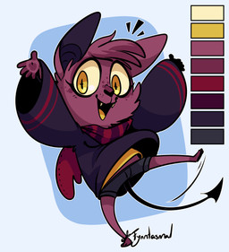 Rating: s
ID: 2040641
Date: 2019-11-01 16:36:02 -0400
Status: active
Score: 4
absurd_res ambiguous_gender anthro barefoot bat bat_ears biped bottomwear buster_(sinamuna) clothing fangs feet fynntasmal happy hi_res mammal maroon_fur oversized_clothing oversized_sweater oversized_topwear raised_arm scarf shorts solo spade_tail sweater tail teeth topwear wings yellow_eyes post #2040641