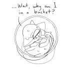 Rating: s
ID: 1068546
Date: 2016-12-04 14:14:20 -0500
Status: active
Score: 42
ambiguous_gender black_and_white bucket container dialogue english_text feral generation_5_pokemon high-angle_view in_bucket in_container longlevy monochrome nintendo nude pokemon pokemon_(species) reformation reptile scalie simple_background snake snivy solo talking_feral text toony wet white_background post #1068546