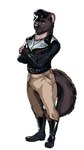 Rating: s
ID: 4991012
Date: 2024-08-17 00:40:49 -0400
Status: active
Score: 18
2024 absurd_res anthro biped black_eyes brown_body brown_fur burrows_(captain_nikko) captain_nikko clothing colt_(captain_nikko) crossed_arms fingerless_gloves fur gloves gulonine handwear hat headgear headwear hi_res looking_up male mammal marten mustelid musteline otter peaked_cap slim_anthro slim_male solo standing post #4991012