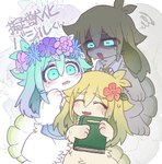 Rating: s
ID: 5571136
Date: 2025-05-14 04:58:56 -0400
Status: active
Score: 9
alternate_species anthro basil_(omori) dual_persona duo floppy_ears flower flower_crown furrification hi_res kemono lagomorph leporid male mammal mekkyaru omori_(game) plant rabbit post #5571136