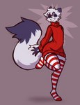 Rating: s
ID: 3755214
Date: 2022-12-16 23:49:54 -0500
Status: active
Score: 168
ambiguous_gender anthro arctic_fox canid canine clothing diamonds_(suit) dipstick_ears dipstick_tail dust_(mewgle) ear_markings eyes_closed fluffy fluffy_tail fox fur grey_body grey_fur hi_res legwear mammal markings mewgle multicolored_ears nonbinary_(lore) pattern_clothing pattern_legwear pattern_thigh_highs raised_leg red_clothing red_sweater red_topwear smile solo striped_clothing striped_legwear striped_thigh_highs stripes suit_symbol sweater tail tail_markings thigh_highs topwear true_fox wide_hips post #3755214
