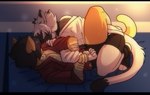 Rating: s
ID: 4160226
Date: 2023-07-09 15:19:04 -0400
Status: active
Score: 22
anthro black_bars bottomwear clothed clothing dipstick_tail domestic_cat duo ereki_kagami felid feline felis fingers fur hair letterbox male male/male mammal markings munkeesgomu munks_(munkeesgomu) shorts spandex spandex_shorts submission_hold tail tail_markings tight_bottomwear tight_clothing tight_shorts white_body white_fur post #4160226