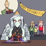 Rating: s
ID: 5650309
Date: 2025-06-18 03:22:17 -0400
Status: pending
Score: 5
1:1 absurd_res amber_(gem) amber_(material) amber_eyes annoyed anon_(snoot_game) anthro bald banner biped birthday birthday_cake black_clothing black_topwear blue_body blue_scales bottomwear cake candle cavemanon_studios ceratopsian clothed clothed_anthro clothed_female clothed_human clothed_male clothing colored cutaway cutlery dessert dinosaur dromaeosaurid embarrassed eyes_mostly_closed facial_horn fang_(gvh) feathered_wings feathers female female_focus fingers fire fist food fork front_view furniture garylthebinecorn goodbye_volcano_high green_clothing green_jacket green_shirt green_topwear grey_background grey_body grey_bottomwear grey_clothing grey_feathers grey_hair grey_pants group hair hat headgear headwear hi_res horn human humanoid_hands jacket jewelry kitchen_utensils long_hair looking_aside looking_at_another male mammal muscular muscular_anthro muscular_male narrowed_eyes necklace open_clothing open_jacket open_topwear ornithischian pants party_hat pink_body pink_hair pink_scales prehistoric_species pterodactylus pterosaur purple_body purple_hair purple_scales red_clothing red_shirt red_tank_top red_topwear reed_(gvh) reptile scales scalie shirt short_hair simple_background sitting smug snoot_game solo_focus standing table tank_top theropod tools topwear torn_bottomwear torn_clothing torn_pants triceratops trish_(gvh) velociraptor wings post #5650309