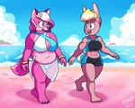 Rating: s
ID: 4911881
Date: 2024-07-11 04:25:20 -0400
Status: active
Score: 75
2024 4_toes 5:4 abs absurd_res accessory allison_goleta anthro beach belly bikini bikini_shorts bracelet breasts canid canine canon_couple claws cleavage cleavage_cutout clothed clothing cutout duo feet female female/female flower flower_in_hair fluffygirlfriend fox full-length_portrait hair hair_accessory hi_res jewelry lagomorph leporid mammal melody_amaranth muscular muscular_anthro muscular_female official_art overweight plant portrait rabbit romantic romantic_couple sand sarong seaside slightly_chubby slightly_chubby_anthro slightly_chubby_female sports_bikini super_lesbian_animal_rpg swimwear toe_claws toes trans_(lore) trans_woman_(lore) two-piece_swimsuit walking post #4911881