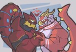 Rating: s
ID: 4202457
Date: 2023-07-30 10:49:14 -0400
Status: active
Score: 30
2023 anthro anthrofied crossover dragon eastern_dragon generation_6_pokemon heart_symbol hi_res horn king_of_red_lions legendary_pokemon living_machine living_vehicle machine male male/male muscular muscular_male mythological_creature mythological_scalie mythology nintendo pokemon pokemon_(species) scalie tagme tail vehicle volcanion zekrenard post #4202457