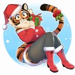 Rating: s
ID: 5391720
Date: 2025-02-23 02:07:44 -0500
Status: active
Score: 28
00niine 1:1 2022 accessory anthro belt black_belt black_clothing black_legwear black_nose black_stripes black_thigh_highs blue_background boots bow_ribbon christmas christmas_clothing christmas_headwear clothing dress felid female footwear fur fur_trim_(clothing) furgonomics gift hat headgear headwear holding_present holidays holly_(plant) holly_on_tail legwear mammal naomi_(highlandkall) one_fang orange_body orange_fur pantherine plant red_boots red_clothing red_dress red_footwear ribbons santa_hat shoes signature simple_background solo striped_body striped_fur stripes tail tail_accessory tail_bow tail_ribbon thigh_highs tiger white_background yellow_eyes post #5391720