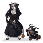 Rating: s
ID: 5078271
Date: 2024-09-27 13:41:49 -0400
Status: active
Score: 17
1:1 anthro arbalist bovid bovine cattle christian_symbol christianity clothing crossbow digital_media_(artwork) duo female feral holding_object holding_weapon hybrid jewelry mammal necklace nun nun_outfit prostokvashino ranged_weapon religion tama-tama unknown_artist weapon post #5078271