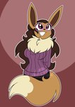 Rating: s
ID: 4679651
Date: 2024-03-25 18:08:03 -0400
Status: active
Score: 23
2023 anthro biped black_bottomwear black_clothing bottomwear brown_body brown_fur brown_hair brown_inner_ear clothed clothing conditional_dnp dativyrose digital_drawing_(artwork) digital_media_(artwork) dipstick_tail eevee eyewear female female_anthro flat_colors fluffy fluffy_tail fur generation_1_pokemon glasses hair half-length_portrait hands_behind_back hi_res ivee_rose long_hair looking_up markings nintendo outline pokemon pokemon_(species) pokemorph portrait purple_clothing purple_eyewear purple_glasses purple_sweater purple_topwear round_glasses simple_background smile solo sweater tail tail_markings topwear watermark wearing_glasses white_outline post #4679651