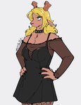 Rating: s
ID: 5663531
Date: 2025-06-23 21:38:00 -0400
Status: active
Score: 45
2025 alternative_fashion anthro antlers biped black_clothing black_dress black_eyeshadow black_lips black_nails blonde_hair breasts brown_body brown_ears brown_fur clothed clothing collar colored colored_nails deer deltarune digital_media_(artwork) dress ear_piercing ear_ring eyelashes eyeshadow female female_anthro fingers fishnet_clothing fishnet_legwear freckles fully_clothed fur goth hair hands_on_hips hi_res horn humanoid_hands jewelry kemono legwear lips long_hair makeup mammal monotone_body monotone_fur monotone_hair nails necklace new_world_deer noelle_holiday pendant piercing portrait red_nose reindeer ring_piercing signature simple_background smile solo spiked_collar spikes standing suda tan_inner_ear three-quarter_portrait three-quarter_view translucent translucent_clothing translucent_topwear undertale_(series) white_background post #5663531