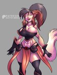 Rating: s
ID: 5463459
Date: 2025-03-29 07:20:36 -0400
Status: active
Score: 18
abs absurd_res aged_up bare_shoulders belt big_breasts bottomwear breasts cleavage clothed clothing colored crop_top duo ear_piercing ear_ring felid feline female fully_clothed gloves hair handwear hi_res highlights_(coloring) humanoid humanoid_face mammal midriff muscular muscular_female navel pants piercing pouch_(clothing) pupils red_hair ring_piercing shirt single_strap single_strap_clothing single_strap_topwear skirt slit_pupils smile solo tail thebigbadwolf01 thundercats thundercats_2011 topwear utility_belt wilykit yellow_eyes post #5463459