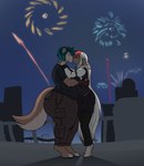 Rating: s
ID: 5431005
Date: 2025-03-13 14:36:16 -0400
Status: active
Score: 10
5_fingers absurd_res amaya_rainer anthro big_butt blue_hair bottomwear bridge brown_body brown_fur butt canid canine canis cargo_pants city city_background cityscape claws clothed clothing derrysome detailed_background domestic_dog duo eyes_closed feet female fingers fireworks floppy_ears fluffy fluffy_tail fur hair hand_on_back hand_on_neck hi_res highlights_(coloring) holding_another hug kiss_on_lips kissing lagomorph larger_male leporid long_hair lop_ears male male/female mammal outside overweight overweight_anthro overweight_male pants paws pockets rabbit red_hair sam_yaeger shirt side_view size_difference skirt smaller_female standing t-shirt tail toe_claws topwear vest white_hair post #5431005