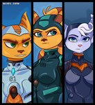 Rating: s
ID: 5594884
Date: 2025-05-24 12:06:02 -0400
Status: active
Score: 21
absurd_res angela_cross anthro blue_eyes breasts clothing english_text eyebrows eyelashes female fur green_eyes group headgear headwear hi_res latex latex_clothing latex_skinsuit lombax male mammal neon_genesis_evangelion plugsuit ratchet_(ratchet_and_clank) ratchet_and_clank rivet_(ratchet_and_clank) skinsuit smile sony_corporation sony_interactive_entertainment stripes text tight_clothing trio white_body white_fur wors_drw yellow_body yellow_fur post #5594884