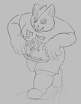 Rating: s
ID: 4337122
Date: 2023-10-06 22:49:18 -0400
Status: active
Score: 10
2020 5_fingers anthro bottomwear canid canine canis clothed clothing dancing digital_drawing_(artwork) digital_media_(artwork) domestic_dog english_text eyebrows fingers footwear fortnite_default_dance fully_clothed grey_background hair herding_dog humor male mammal monochrome nobodyshouse overweight overweight_anthro overweight_male pants pastoral_dog shirt simple_background sketch solo t-shirt taigo_(nobodyshouse) text text_on_t-shirt thick_eyebrows three-quarter_view topwear welsh_corgi post #4337122