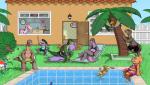 Rating: s
ID: 1829551
Date: 2019-03-28 10:14:08 -0400
Status: active
Score: 15
absurd_res ali_apatosaurus apatosaurus backyard bottomwear brachiosaurid brachiosaurus cera_(the_land_before_time) chomper_(the_land_before_time) clothing debrodis dinosaur diplodocid don_bluth ducky_(the_land_before_time) female group grumpy hadrosaurid happy hi_res kitchen littlefoot male open_mouth ornithischian ornithopod outside ozzy_(the_land_before_time) palm_tree petrie plant prehistoric_species reptile rhett_apatosaurus rolling_pin ruby_(the_land_before_time) saurolophus sauropod sauropodomorph scalie shorts shorty_brachiosaurus sitting smile spike_(the_land_before_time) standing swimming swimming_pool swimming_trunks swimwear the_land_before_time tree water post #1829551