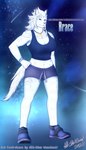Rating: s
ID: 5601196
Date: 2025-05-26 23:49:31 -0400
Status: active
Score: 10
4:7 absurd_res accessory all-starwarriors anthro arctic_wolf bangs beads big_breasts blue_eyes bottomwear brace_(all-starwarriors) bracelet breasts canid canine canis cleavage clothed clothing collarbone crop_top eyelashes felid female final_fantasy final_fantasy_xiv footwear frown fur hair hair_accessory hair_beads hand_on_hip hi_res hrothgar inner_ear_fluff jewelry long_hair mammal midriff navel necklace open_mouth pink_nose shirt shoes solo square_enix striped_body striped_fur stripes tail tank_top topwear tuft weapon white_body white_fur wolf post #5601196