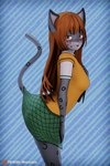 Rating: s
ID: 4237214
Date: 2023-08-16 18:51:27 -0400
Status: active
Score: 18
3d_(artwork) absurd_res anthro blush bottomwear bottomwear_down bra brown_eyes clothed clothing clothing_lift digital_media_(artwork) felid female fur grey_body grey_fur hair hi_res long_socks looking_at_viewer lying mammal momo_(monarquis) monarquis navel necktie pantherine panties pattern_bottomwear pattern_clothing pattern_skirt pink_clothing pink_panties pink_underwear plaid plaid_bottomwear plaid_clothing plaid_skirt red_hair school school_uniform sensual_cat shirt shirt_lift simple_background skirt skirt_down snow_leopard solo student tail tail_under_skirt tail_upskirt thin_tail topwear underwear uniform upskirt white_clothing white_shirt white_topwear post #4237214