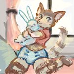 Rating: s
ID: 5580892
Date: 2025-05-18 08:36:01 -0400
Status: active
Score: 16
1:1 ambiguous_gender anthro baby biped clothed clothed_anthro clothing diaper digital_media_(artwork) digital_painting_(artwork) domestic_cat felid feline felis full-length_portrait hi_res mammal painting_(artwork) plushie portrait sitting solo wariza wearing_diaper whitepawws young young_anthro post #5580892