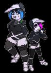 Rating: s
ID: 1271722
Date: 2017-07-09 22:06:44 -0400
Status: active
Score: 13
age_difference alpha_channel alternative_fashion anthro armband bear black_body black_fur black_hair blue_eyes blue_hair bottomwear brother_(lore) brother_and_sister_(lore) clothed clothing cosplay crossdressing duo dusk_ball ear_piercing facial_piercing female femboy footwear fur giant_panda hair hair_over_eye hi_res high_top_shoes holding_object holding_pokeball kenumi kenumi_zhiqiang_(kenumi) kerchief knee_highs larger_female left-handed legband legwear lip_piercing makeup male mammal mascara meigui_zhiqiang_(kenumi) multicolored_body multicolored_fur multicolored_hair neck_tuft nintendo nose_piercing older_female one_eye_obstructed piercing pink_eyes pink_hair pokeball pokemon pose punk punk_girl_(pokemon) punk_guy_(pokemon) ratkinq septum_piercing shirt shorts sibling_(lore) simple_background sister_(lore) size_difference skate_shoes slightly_chubby smaller_male snapback_hat socks tank_top thick_thighs thighband topwear transparent_background tuft ultra_ball white_body white_bottomwear white_clothing white_fur white_shorts younger_male post #1271722