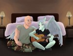 Rating: s
ID: 5551814
Date: 2025-05-05 22:22:12 -0400
Status: pending
Score: 2
5_fingers acoustic_guitar anon_(snoot_game) anthro artist_name ashtober bald bed bedding bedroom biped black_clothing black_shirt black_topwear blue_body blue_scales bone_frill bottomwear camo camo_bottomwear camo_clothing camo_pants camo_print cavemanon_studios clothed clothed_anthro clothed_female clothed_human clothed_male clothing colored cross crossed_legs duo elbow_feathers fang_(gvh) feathered_wings feathers feet female fingers frill_(anatomy) front_view furniture goodbye_volcano_high green_clothing green_eyes green_shirt green_topwear grey_body grey_feathers grey_hair guitar hair hand_on_hip happy hi_res human humanoid_feet humanoid_hands inside jewelry lamp long_hair looking_at_another looking_down male male/female mammal markings musical_instrument necklace orange_eyes pants pattern_bottomwear pattern_clothing pattern_pants pillow plantigrade plucked_string_instrument prehistoric_species pterodactylus pterosaur reptile romantic romantic_couple scales scalie shaded shirt side_hug sitting smile snoot_game string_instrument striped_markings stripes text topwear using_wings wing_hug wings post #5551814