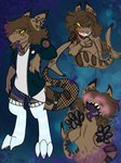 Rating: s
ID: 4594101
Date: 2024-02-12 01:12:38 -0500
Status: active
Score: 7
3:4 anthro black_pawpads brown_body brown_hair ear_piercing ear_ring fish fishnet_tailwear hair male marine markings model_sheet pawpads piercing ring_piercing shark sleepycatstudios solo spots spotted_body yellow_eyes post #4594101
