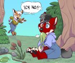 Rating: s
ID: 5579872
Date: 2025-05-17 20:57:10 -0400
Status: active
Score: 17
6:5 amphibian anthro arms_outstretched baby black_hair black_tail blue_eyes canid canine canis cheek_tuft clothing coconutcubbie deer desperation duo facial_tuft feet female fingers forest forest_background frog fur hair heterochromia hindpaw hooved_fingers hooves ice(paddedwulfy) male mammal mouth_full multicolored_body multicolored_fur nature nature_background orange_body orange_fur overalls paws plant pound red_body red_eyes red_fur running screaming sitting stretched surprise tail tree tuft two_tone_body two_tone_fur white_body white_fur wide_eyed wolf young post #5579872