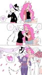 Rating: s
ID: 3430369
Date: 2022-07-05 22:25:24 -0400
Status: active
Score: 70
9:16 accessory anthro belly black_clothing blue_clothing blush blush_lines bouquet bow_(feature) bow_accessory bow_in_front bow_ribbon bow_tie breasts canid canine canis clothed clothing clothing_bow color_coded color_coded_hearts comic cross cuddling daww digital_media_(artwork) directional_arrow dress duo female female/female female/female_symbol female_symbol floral flower flower_accessory flower_bouquet flower_hair_accessory flower_in_hair fox fully_clothed fur gaze_indicator gender_symbol hair hair_accessory hair_bow hair_ribbon happy hat headgear headwear heart_pair heart_reaction heart_symbol hi_res inverted_cross lgbt_pride long_hair magna_(puppkittyfan1) mammal markings multi_heart_reaction multicolored_body multicolored_fur multicolored_hair open_mouth pictographics pink_body pink_clothing pink_fur pink_hair pink_tail plant puppkittyfan1 purple_clothing red_clothing ribbons sexuality_symbol shared_speech_bubble simple_background slightly_chubby smile speech_bubble stated_homosexuality stated_sexuality symbol tail tail_motion tailwag tammy_(puppkittyfan1) tan_body tan_fur three_frame_image trans_(lore) trans_woman_(lore) two_tone_body two_tone_fur two_tone_hair two_tone_tail wedding wedding_dress wedding_veil white_background white_body white_clothing white_fur white_tail witch_hat wolf yellow_eyes post #3430369