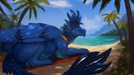 Rating: s
ID: 2848193
Date: 2021-07-26 11:00:30 -0400
Status: active
Score: 62
16:9 2021 4_toes 4k absurd_res ambient_bird ambient_flier ambient_silhouette ambiguous_gender artist_name atmospheric_perspective avian azerith beach bird black_body black_claws black_ears black_eyes black_feathers black_pawpads black_spots black_tail black_wings blue_arms blue_body blue_ears blue_face blue_feathers blue_fur blue_legs blue_nose blue_spots blue_tail blue_tuft blue_wings claws cloud collar conditional_dnp day detailed_background digital_media_(artwork) dradmon dragon feather_tuft feathered_dragon feathered_scalie feathered_wings feathers feet feral folded_wings fur furred_dragon furred_scalie gem gold_(metal) gold_collar group hi_res island looking_aside lying male_(lore) markings metal_collar multicolored_body multicolored_ears multicolored_feathers multicolored_spots multicolored_tail multicolored_wings mythological_creature mythological_scalie mythology on_front outside palm_tree pawpads plant pupils quadruped red_blanket red_gem red_towel ruby_(gem) sand scalie seaside shrub signature silhouette sky slit_pupils smaller_version_at_source smile solo_focus spots spotted_body spotted_feathers spotted_markings spotted_tail spotted_wings tail tail_feathers tail_markings tan_sclera text toe_claws toes towel tree tuft two_tone_ears white_body white_feathers white_spots white_tail white_wings widescreen wings post #2848193
