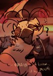 Rating: s
ID: 5594449
Date: 2025-05-24 04:42:09 -0400
Status: active
Score: 23
absurd_res avian bird blurred_background bodily_fluids breath bubble canid canine chompingbit coffee_shop dreamworks droopy_eyes drunk drunk_bubble feather_pattern feathers feral fox galliform hi_res hiccuping kung_fu_panda lamp lantern lord_shen male mammal messy_feathers neck_tuft open_mouth peafowl phasianid slurred_speech solo substance_intoxication sweat text tuft post #5594449