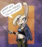 Rating: s
ID: 3284543
Date: 2022-04-17 16:24:54 -0400
Status: active
Score: 26
2021 abstract_background anthro bottomwear breasts clothing crop_top digital_media_(artwork) ear_piercing ear_ring english_text female fur hand_wraps helena_(katnay) hi_res italian_stiletto jacket jewelry katnay knife lagomorph leporid long_ears mammal midriff navel necklace pants piercing purple_eyes rabbit ring_piercing shirt smile solo stiletto_(weapon) stiletto_switchblade switchblade_knife text topwear weapon white_body white_fur wraps post #3284543