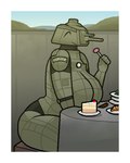 Rating: s
ID: 5655879
Date: 2025-06-20 15:11:44 -0400
Status: pending
Score: 3
anthro big_breasts big_butt biped breasts butt cake dessert digital_media_(artwork) english_text feet female food french french_text green_body helimars huge_breasts humanoid living_machine living_tank living_vehicle looking_at_viewer machine mars206 non-mammal_breasts pixel_(artwork) slightly_chubby slightly_chubby_anthro slightly_chubby_female smile solo tank_(vehicle) tank_humanoid text thick_thighs vehicle wide_hips post #5655879