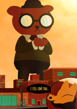 Rating: s
ID: 5692718
Date: 2025-07-07 17:27:43 -0400
Status: active
Score: 21
absurd_res angus_delaney anthro bear canid canine city clothing duo extreme_size_difference eyewear fox gentle_giant glasses gregg_lee hat headgear headwear hi_res konatos macro male male/male mammal night_in_the_woods size_difference wearing_glasses post #5692718