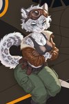 Rating: s
ID: 5583959
Date: 2025-05-19 14:43:59 -0400
Status: active
Score: 57
2025 2:3 aircraft airplane anthro aviator_goggles aviator_jacket belt blue_eyes boots bottomwear breasts cargo_pants cleavage clothed clothing crossed_arms digital_media_(artwork) dog_tags eyewear eyewear_on_head felid female footwear fur goggles goggles_on_head grey_body grey_fur hacket hi_res mammal markings midriff mixed_media nipple_outline pantherine pants pixel_(artwork) pixelguzzler shoes sitting snow_leopard solo spots spotted_body spotted_fur utility_belt vehicle post #5583959