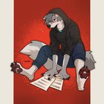 Rating: s
ID: 3120735
Date: 2022-01-13 06:21:09 -0500
Status: active
Score: 20
1:1 2021 anthro axontatsu barefoot black_nose bottomwear canid canine canis claws clothed clothing domestic_dog feet foush_(axontatsu) fur grey_body grey_fur grey_hair hair hair_over_eye hi_res hoodie male mammal multicolored_body multicolored_fur one_eye_obstructed pants paper pawpads red_eyes signature sitting solo toe_claws topwear white_body white_fur post #3120735