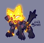 Rating: s
ID: 4824833
Date: 2024-06-02 19:48:03 -0400
Status: active
Score: 9
2023 ambiguous_feral ambiguous_gender black_body black_fur cosmic_being cracks dated feet feral flipside fur glowing grey_background mammal paws portrait quadruped rock signature simple_background sparkles standing surrealism tail three-quarter_portrait white_eyes yellow_body post #4824833