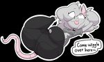 Rating: s
ID: 5609297
Date: 2025-05-30 12:56:55 -0400
Status: active
Score: 6
2024 3_toes 4_fingers :3 anthro barefoot big_butt biped black_background black_bottomwear black_clothing black_jeans black_pants bottom_heavy bottomwear breasts butt clothed clothed_anthro clothed_female clothing colored denim denim_bottomwear denim_clothing digital_drawing_(artwork) digital_media_(artwork) ear_piercing ear_ring elisa_(maddeku) english_description english_text eye_through_hair eyebrow_through_hair eyebrows eyelashes eyelashes_through_hair fancy_rat feet female fingers floating_eyebrows fluffy fluffy_hair fur grey_body grey_ears grey_fur grey_hair grey_tail hair hi_res inviting inviting_viewer jeans lying maddeku mammal murid murine on_back outline pants pawpads piercing pink_inner_ear pink_pawpads pink_tail pink_tongue pinup pose rat ring_piercing rodent shaded simple_background small_feet solo swinging_legs tail talking_to_viewer text thick_thighs tilde_after_text toes tongue tongue_out translucent translucent_hair white_outline post #5609297