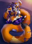 Rating: s
ID: 1625641
Date: 2018-08-14 01:44:42 -0400
Status: active
Score: 26
2017 3_eyes alternative_fashion anthro biped black_body black_fur breasts clothing doll fangs feliana felid female floppy_ears fur grey_hair hair horn kneeling langurhali legwear long_ears long_hair long_tail looking_at_viewer mammal multi_eye nude orange_body orange_fur orange_tail overbite patch_(fabric) plushie purple_eyes purple_hair smile solo tail teeth thigh_highs underbite vera_(artist) white_body white_fur post #1625641