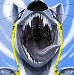 Rating: s
ID: 5655724
Date: 2025-06-20 13:44:55 -0400
Status: active
Score: 9
absurd_res acid_(d322mw) aircraft ambiguous_gender bodily_fluids bust_portrait dripping drooling front_view glistening glistening_eyes grey_body hi_res imperatorcaesar living_aircraft living_machine living_vehicle looking_at_viewer machine mouth_shot open_mouth portrait saliva saliva_drip saliva_on_tongue saliva_string solo vehicle whiskers white_body yellow_body post #5655724