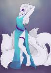 Rating: s
ID: 1023753
Date: 2016-10-16 16:54:28 -0400
Status: active
Score: 18
4_toes ajna anthro barefoot biped black_nose blue_eyes breasts canid canine clothed clothing digitigrade feet female fox fur hair hand_behind_head hi_res inner_ear_fluff katida mammal simple_background smile solo standing toes tuft white_body white_fur white_hair wide_hips post #1023753