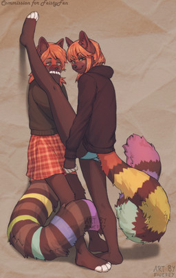 Rating: s
ID: 5181447
Date: 2024-11-14 09:47:54 -0500
Status: active
Score: 48
4_toes against_surface ailurid anthro artist_name bangs barefoot big_tail biped black_eyebrows black_eyes black_nose blue_clothing blue_eyes blue_panties blue_underwear blush bottomwear brown_body brown_clothing brown_fur brown_hoodie brown_inner_ear_fluff brown_markings brown_stripes brown_sweater brown_topwear brown_tuft closed_smile clothed clothed_anthro clothed_female clothing commissioner_name duo english_text eyebrow_through_hair eyebrows feet female female/female female_anthro fingerless_(marking) fingers fiuefey fluffy fluffy_tail fur green_markings green_stripes grey_sclera hair hi_res hoodie inner_ear_fluff kabedon leaning leaning_backward long_tail looking_at_viewer mammal markings medium_hair mouth_closed multicolored_tail narrowed_eyes on_one_leg orange_hair panties pantsless pantsless_anthro pantsless_female pattern_bottomwear pattern_clothing pattern_skirt plaid plaid_bottomwear plaid_clothing plaid_skirt plantigrade purple_markings purple_stripes rainbow_tail ramzi_(razumi) razumi red_blush red_bottomwear red_clothing red_panda red_skirt ring_(marking) ringed_tail shy sibling_(lore) simple_background skirt smile smiling_at_viewer standing striped_markings striped_tail stripes sweater tail tail_markings tan_background teal_markings teal_stripes text toeless_(marking) toes topwear translucent translucent_hair tuft underwear white_fingers white_toes yellow_markings yellow_stripes post #5181447