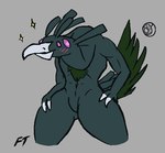 Rating: s
ID: 4616191
Date: 2024-02-22 17:38:36 -0500
Status: active
Score: 9
4_eyes accipitriform alloy_vulture anthro avian bird blush blush_lines flaktaryd long_neck male male_anthro multi_eye pink_eyes risk_of_rain solo thick_thighs vulture wide_hips wings post #4616191